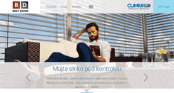 Desktop Screenshot of bestdoor.climax.cz