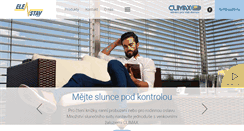 Desktop Screenshot of elestav.climax.cz